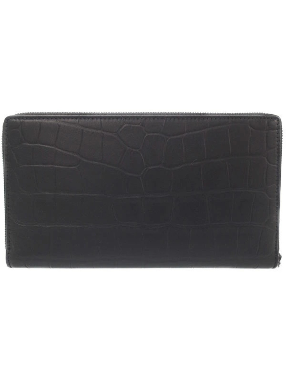 Balenciaga Wallet Round Zipper Long Black